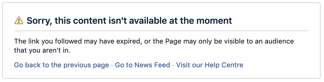 Facebook Link