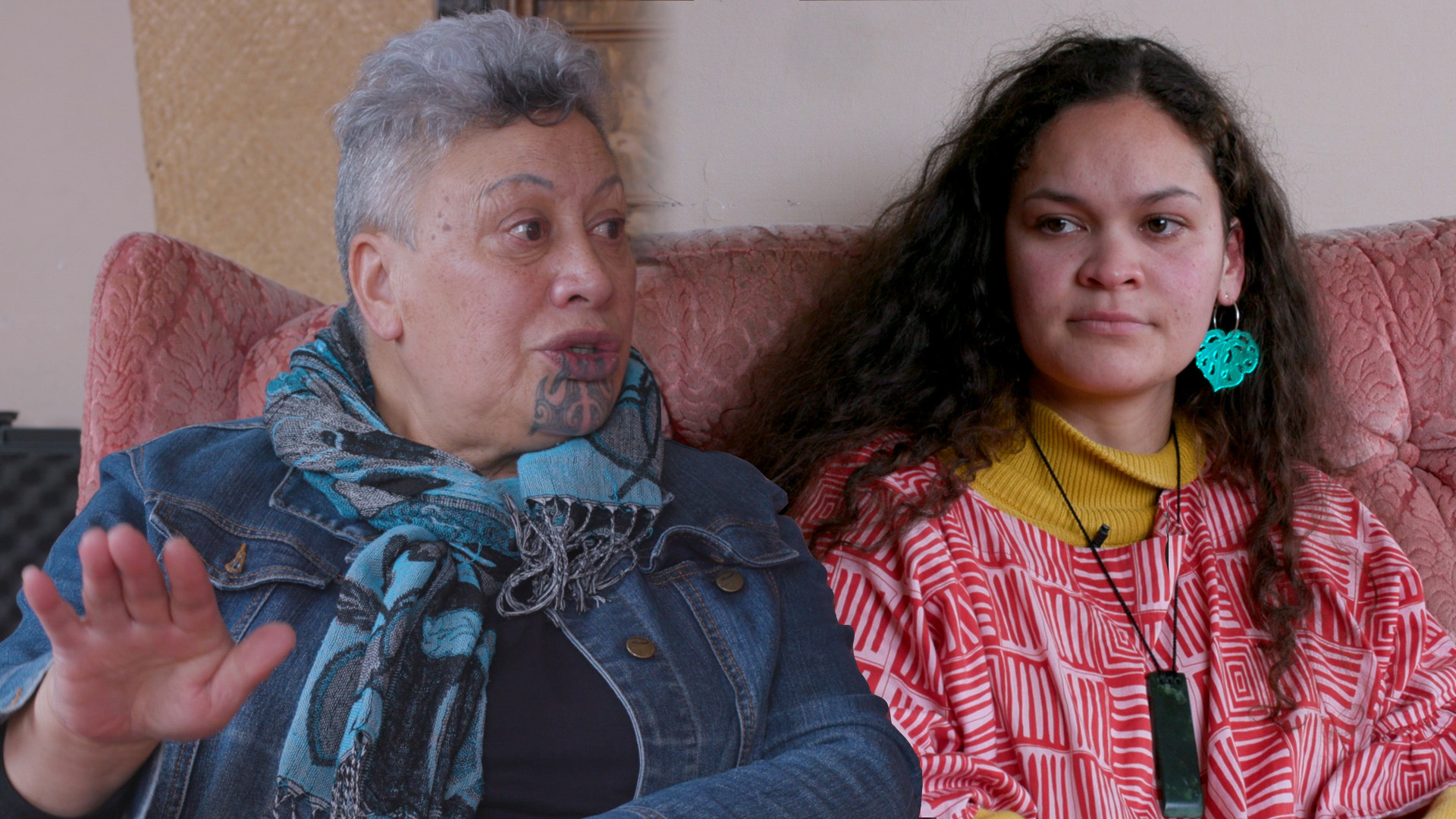 Photo of Two generations discuss their journeys with te reo Māori