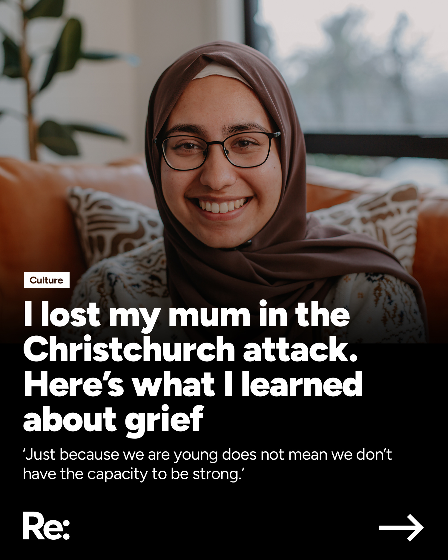 ‘Just because we are young does not mean we don’t have the capacity to be strong.’