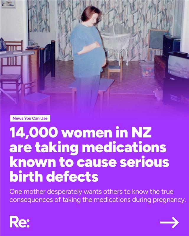 One mother desperately wants others to know the true consequences of taking medications during pregnancy that are known to cause serious birth defects – education she says she missed out on.<br /><br />
<br /><br />
